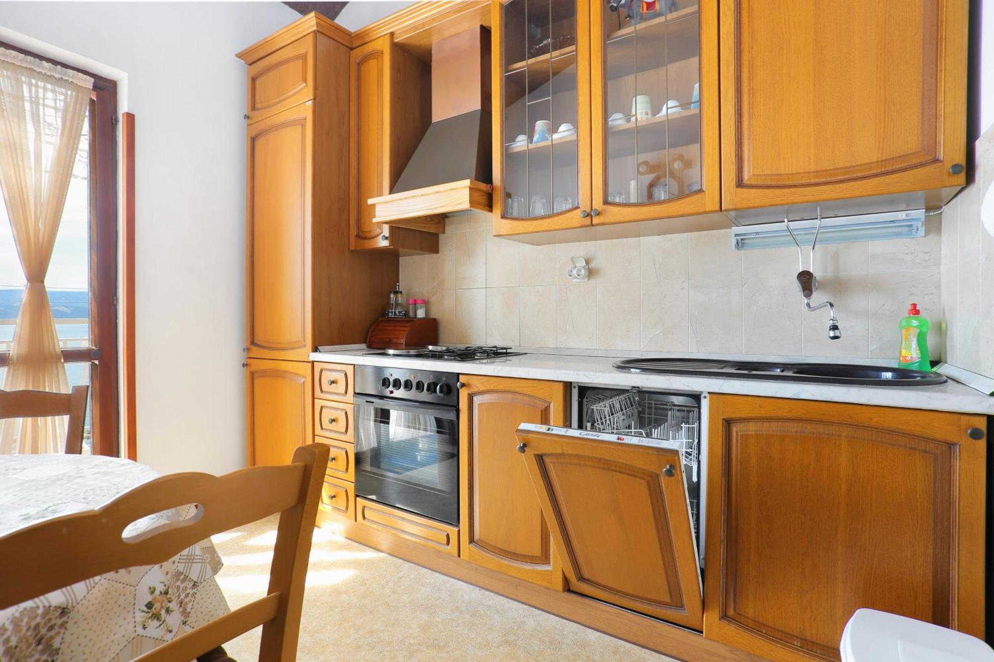 Apartments By The Sea Stanici, Omis - 1028 Tice Exteriör bild